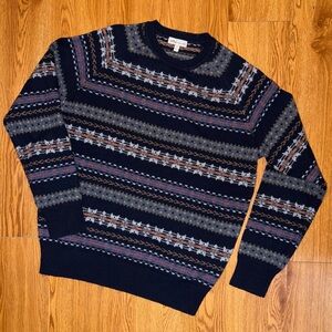 Peter Millar Men’s Mountainside Wicked Fair Isle Crewneck Sweater Medium